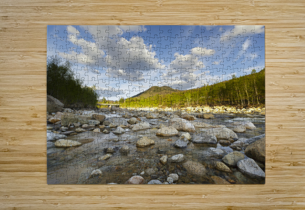 Black Mountain - Lincoln New Hampshire ScenicNH Photography Puzzle printing