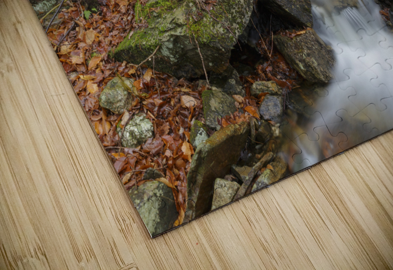 Rollo Fall - Randolph New Hampshire ScenicNH Photography Puzzle