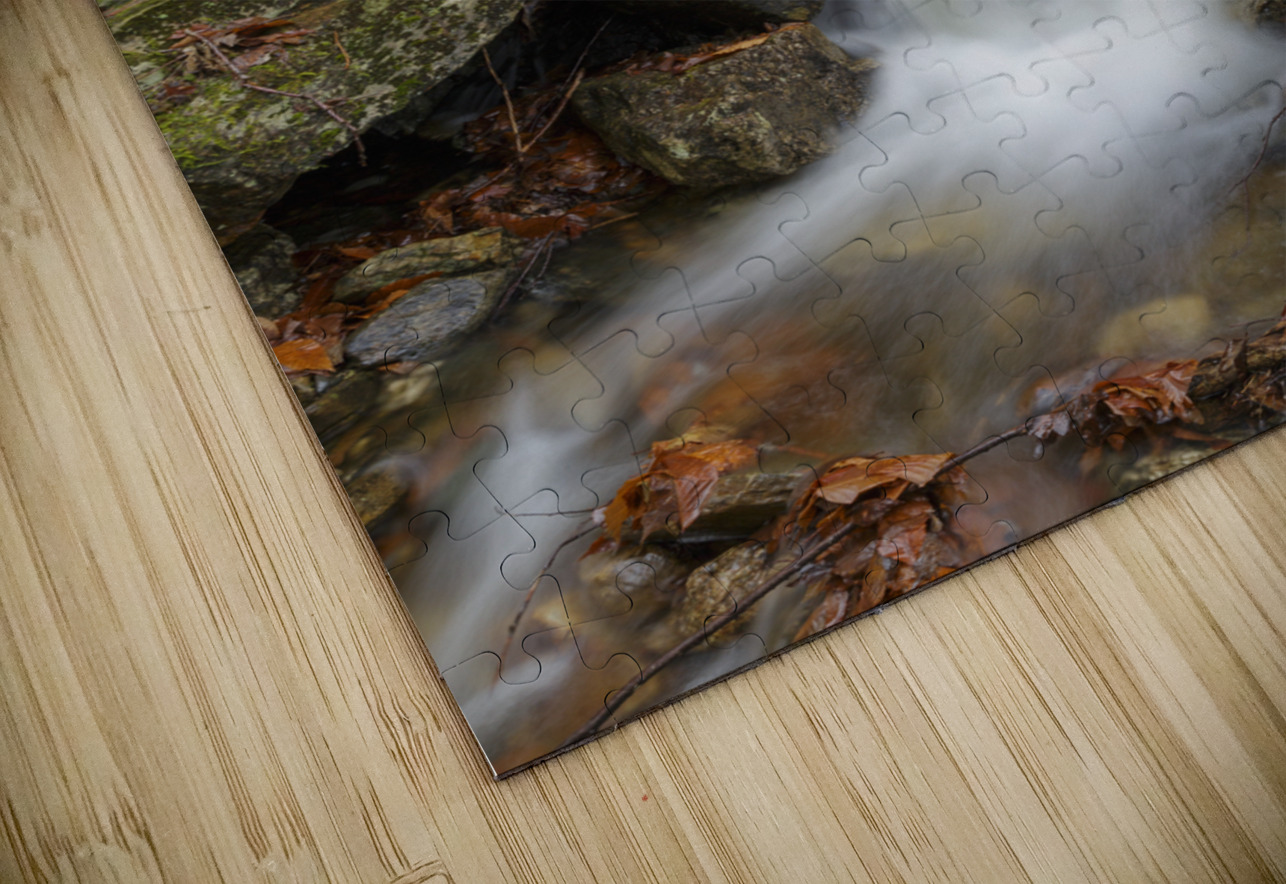 Rollo Fall - Randolph New Hampshire ScenicNH Photography Puzzle