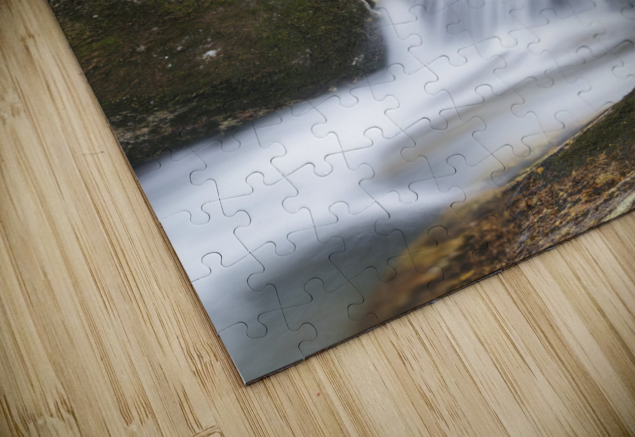 Stark Falls Brook - Kinsman Notch New Hampshire  ScenicNH Photography Puzzle