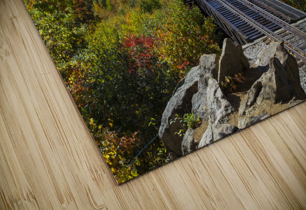 Frankenstein Trestle - Crawford Notch New Hampshire ScenicNH Photography Puzzle
