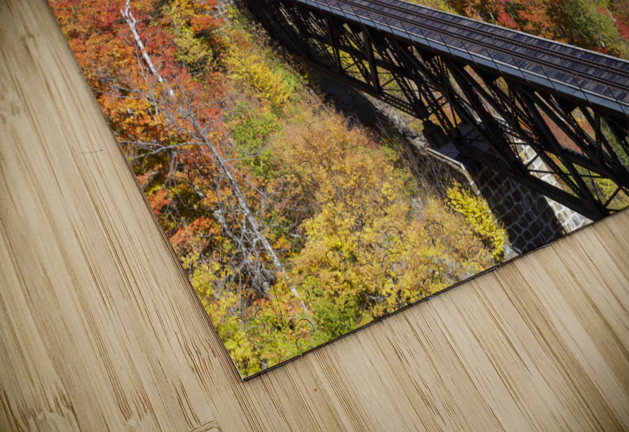 Willey Brook Trestle - White Mountains New Hampshire ScenicNH Photography Puzzle