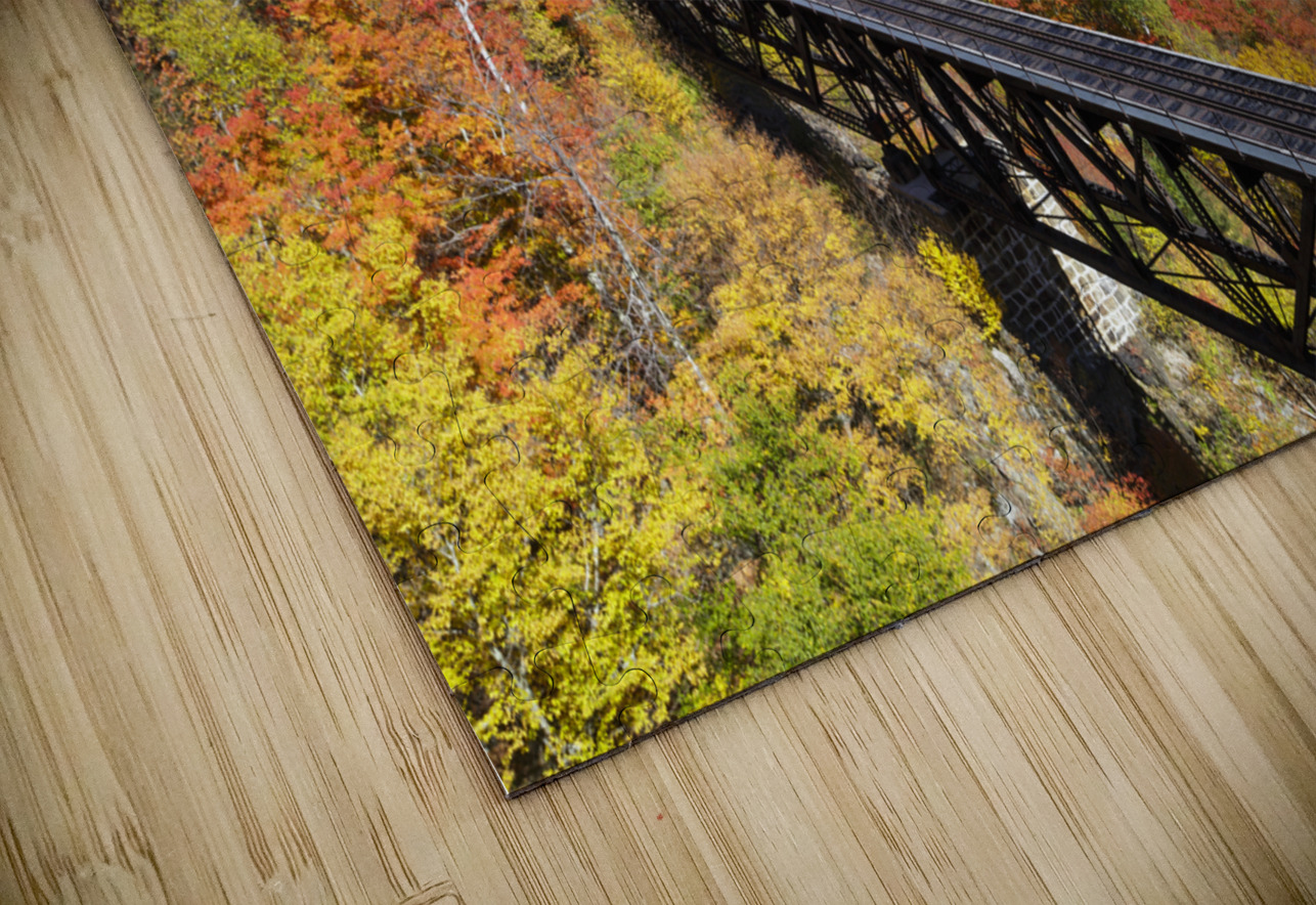 Willey Brook Trestle - Harts Location New Hampshire ScenicNH Photography Puzzle