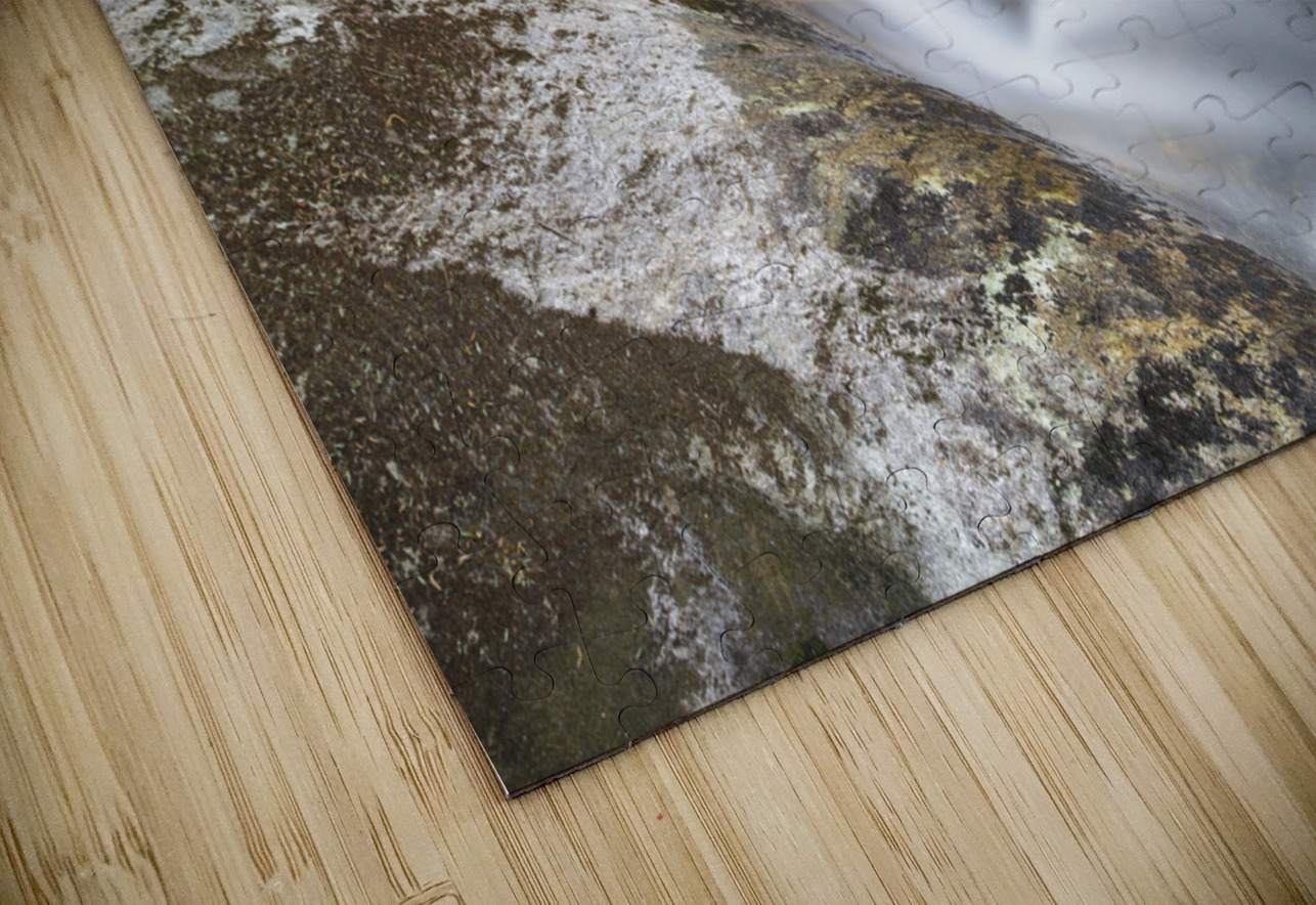 Loon Pond Mountain Cascades - Woodstock New Hampshire ScenicNH Photography Puzzle