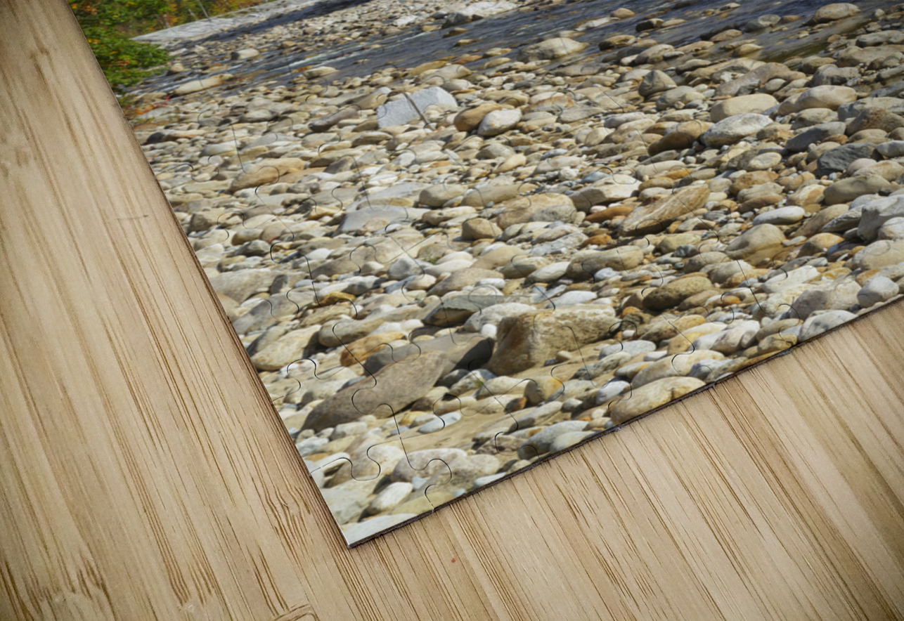 East Branch of the Pemigewasset River - Lincoln New Hampshire ScenicNH Photography Puzzle