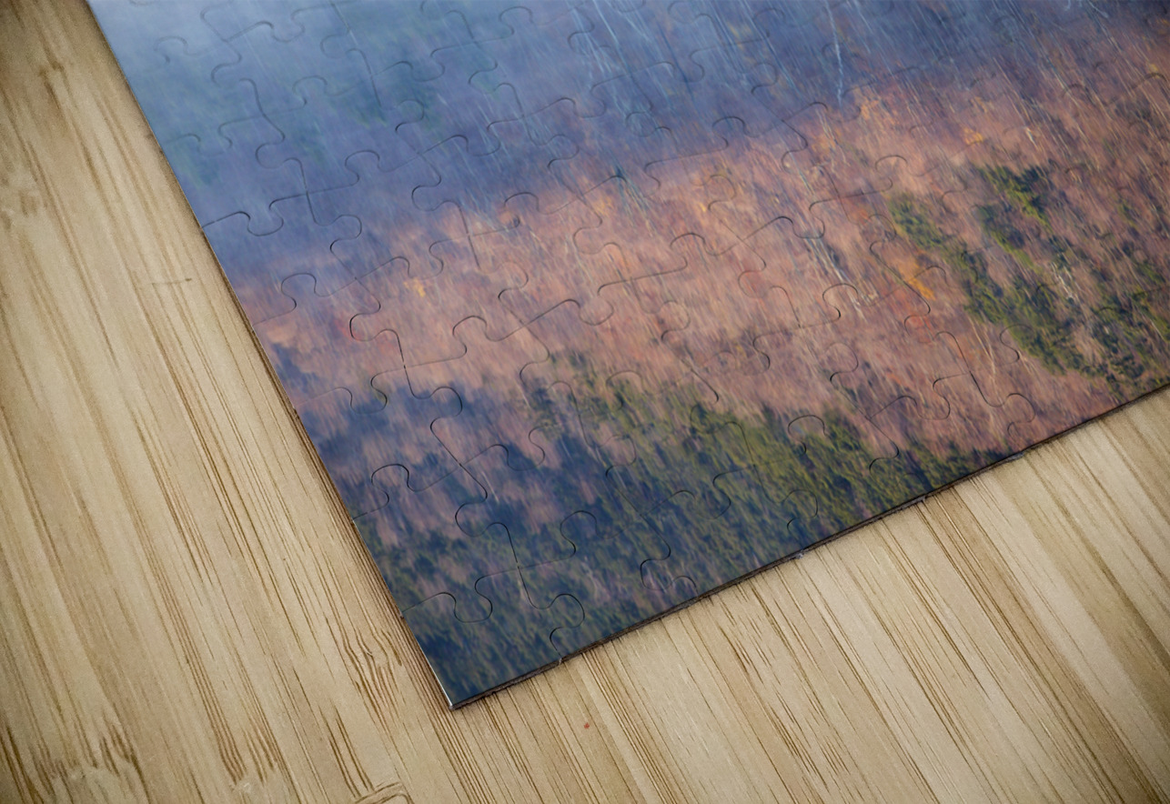 Upper Hall Ponds - Sandwich New Hampshire ScenicNH Photography Puzzle