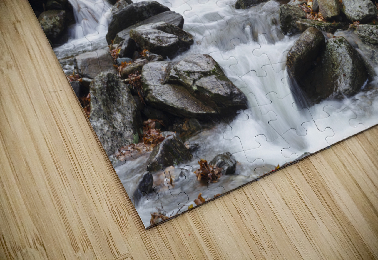 Stark Falls - North Woodstock New Hampshire ScenicNH Photography Puzzle