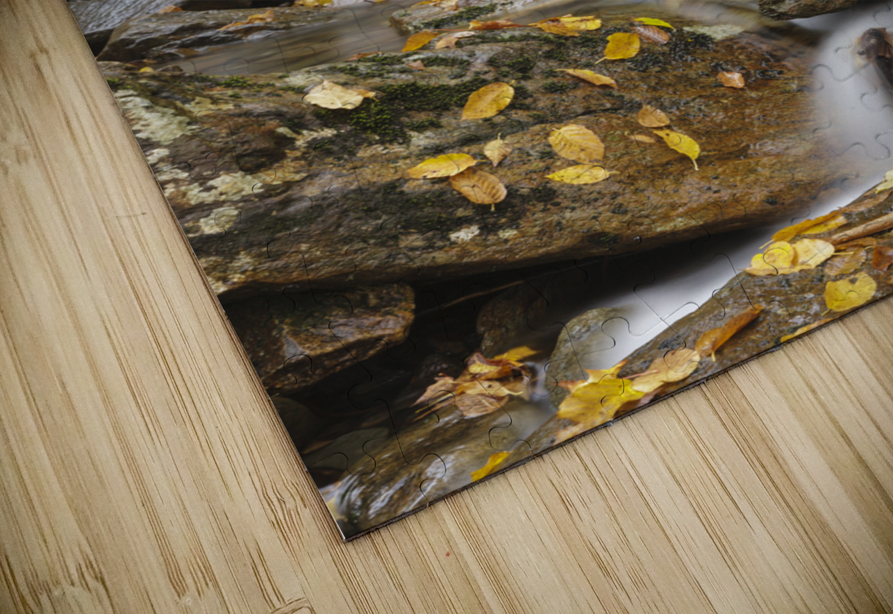 Huntington Cascades - Dixville Notch New Hampshire ScenicNH Photography Puzzle