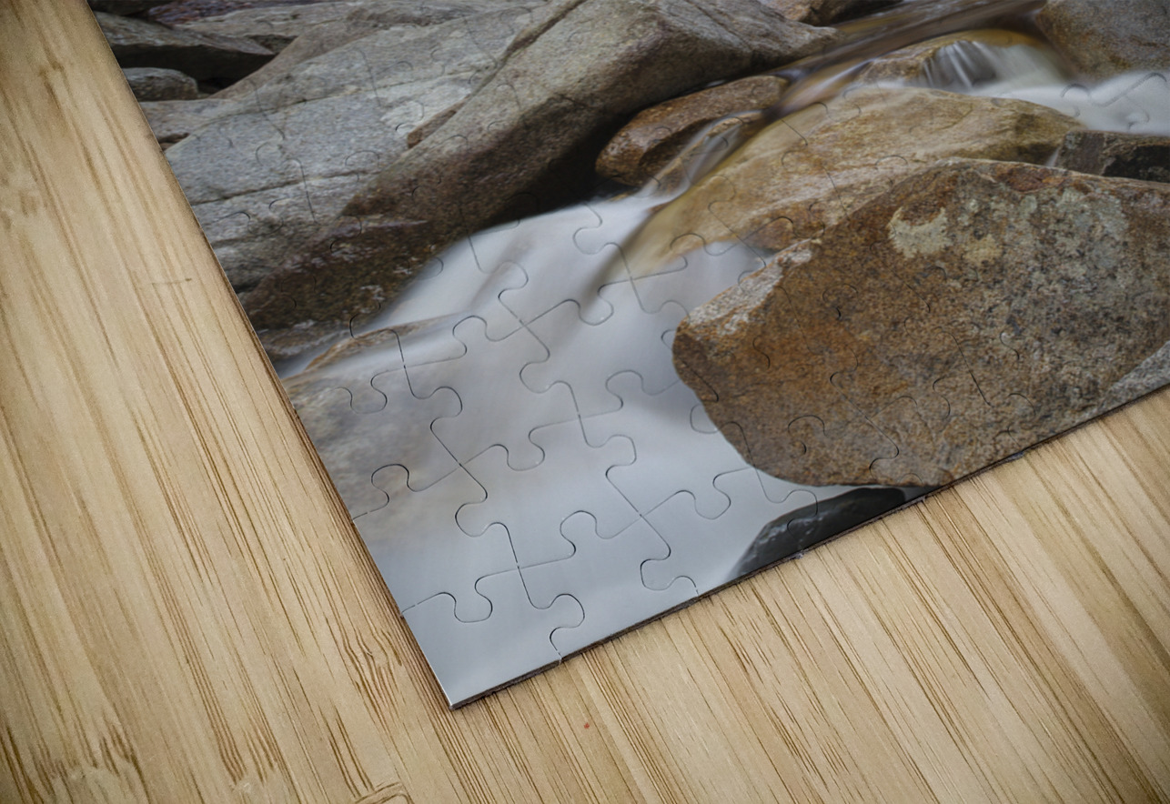Ripley Falls - Crawford Notch State Park New Hampshire ScenicNH Photography Puzzle