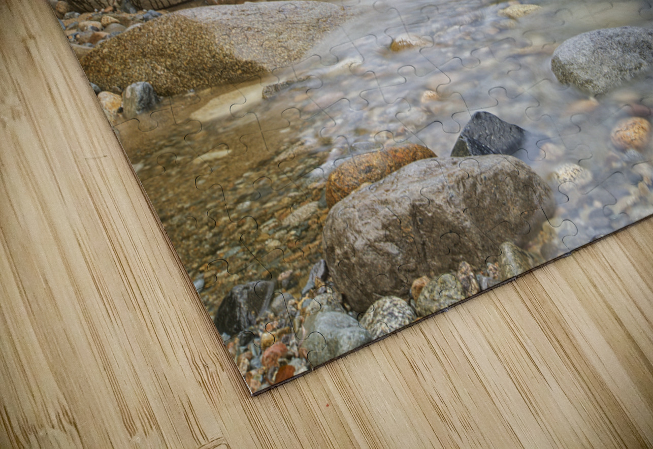 East Branch of the Pemigewasset River - Lincoln New Hampshire ScenicNH Photography Puzzle