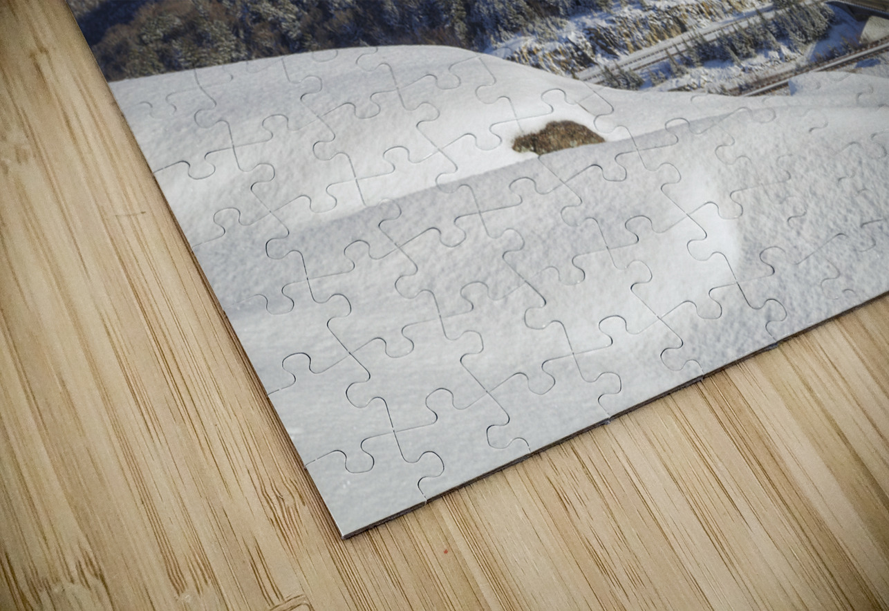 Franconia Notch State Park - White Mountains New Hampshire ScenicNH Photography Puzzle