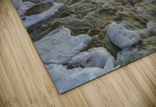 East Branch of the Pemigewasset River - Lincoln New Hampshire ScenicNH Photography puzzle