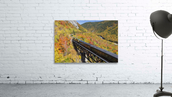 Willey Brook Trestle - Harts Location New Hampshire Wall Preview