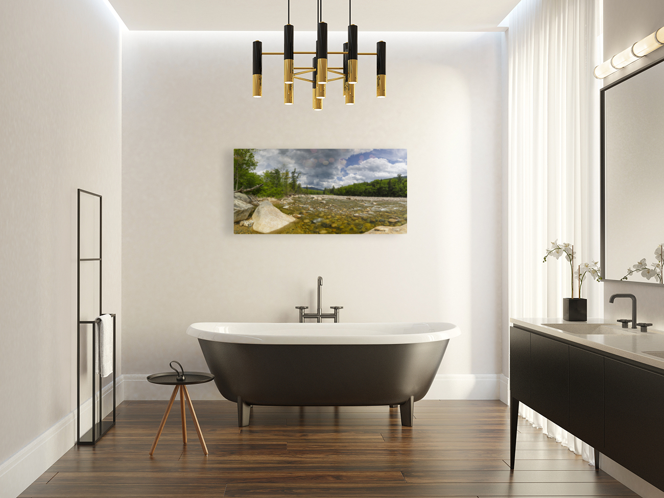 East Branch of the Pemigewasset River - Lincoln New Hampshire Reproduction