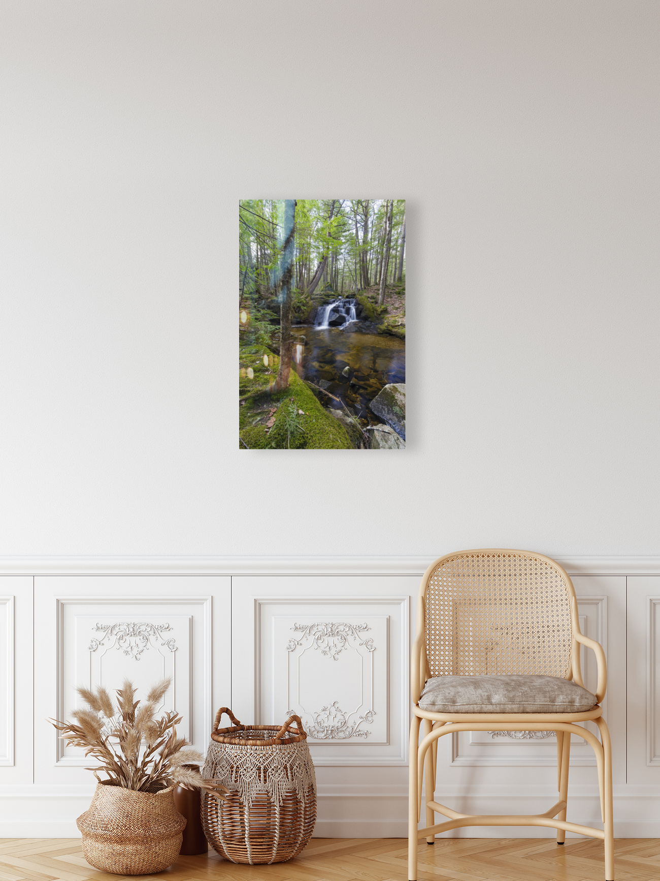 Crooked Brook - North Woodstock New Hampshire Reproduction