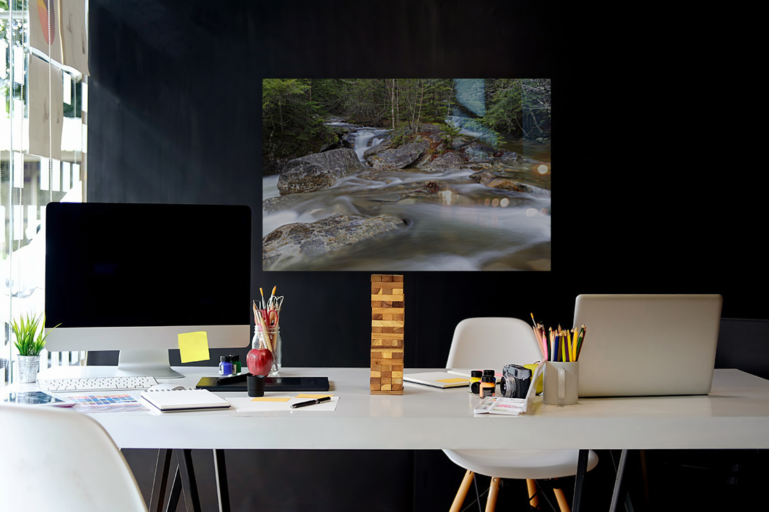 Pemigewasset River - Franconia Notch State Park New Hampshire Reproduction