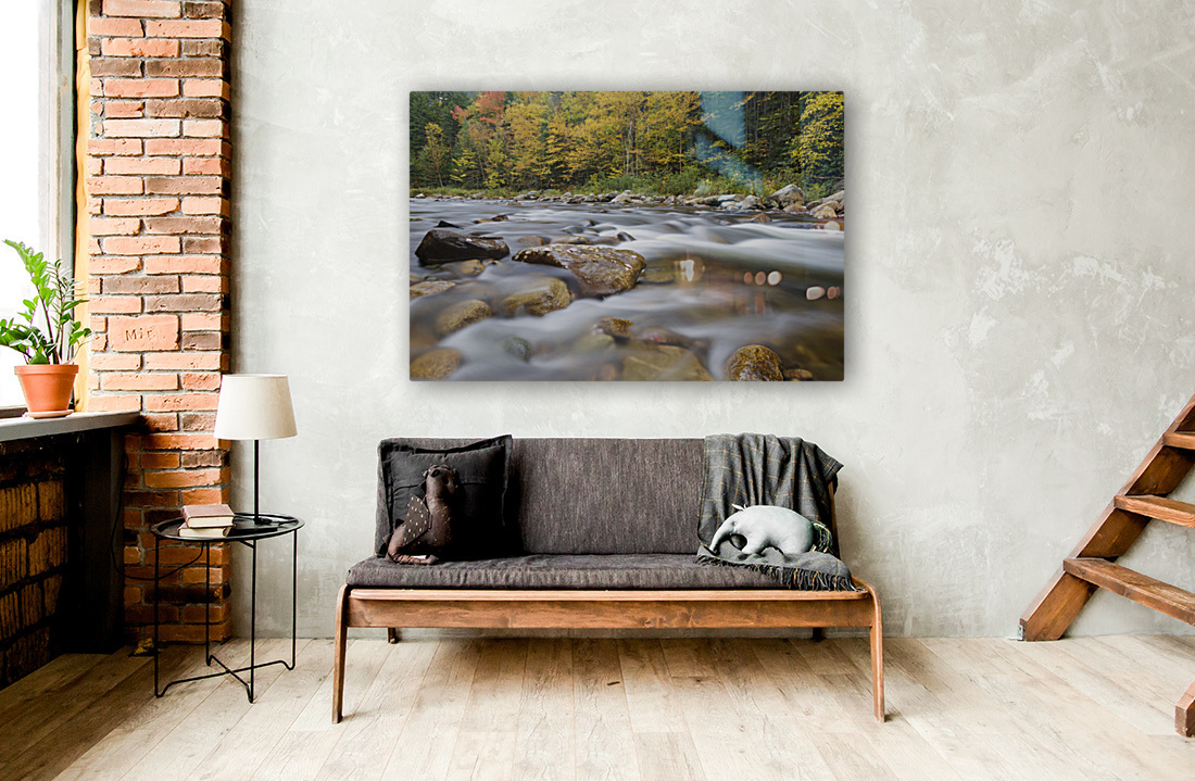 Ammonoosuc River - Carroll New Hampshire Reproduction