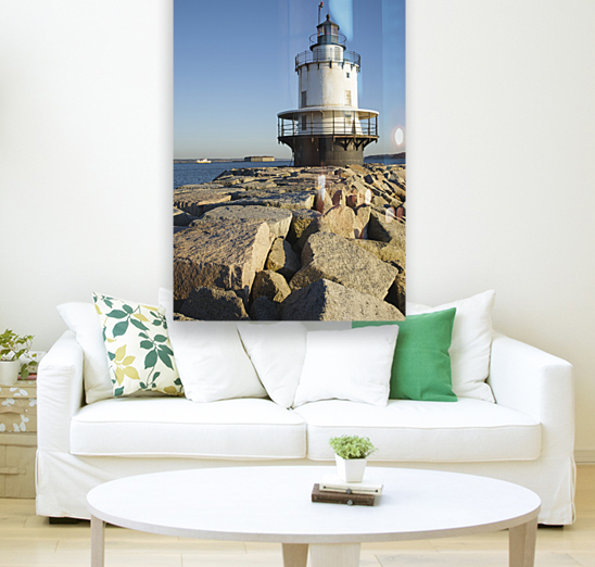 Spring Point Ledge Lighthouse - South Portland Maine Reproduction