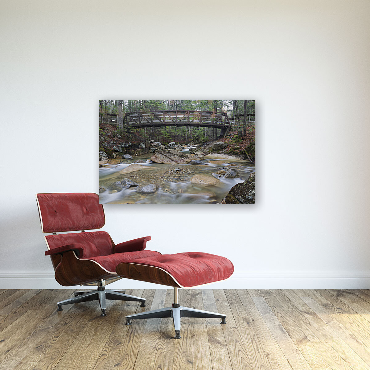 Pemigewasset River - Franconia Notch State Park New Hampshire U Reproduction