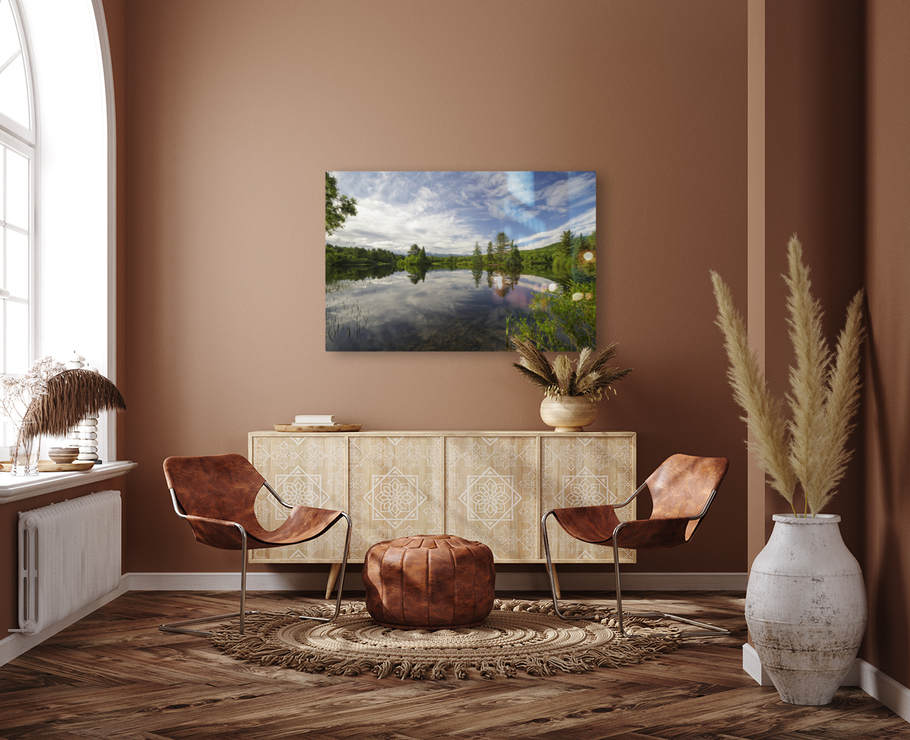 Coffin Pond - Sugar Hill New Hampshire Reproduction