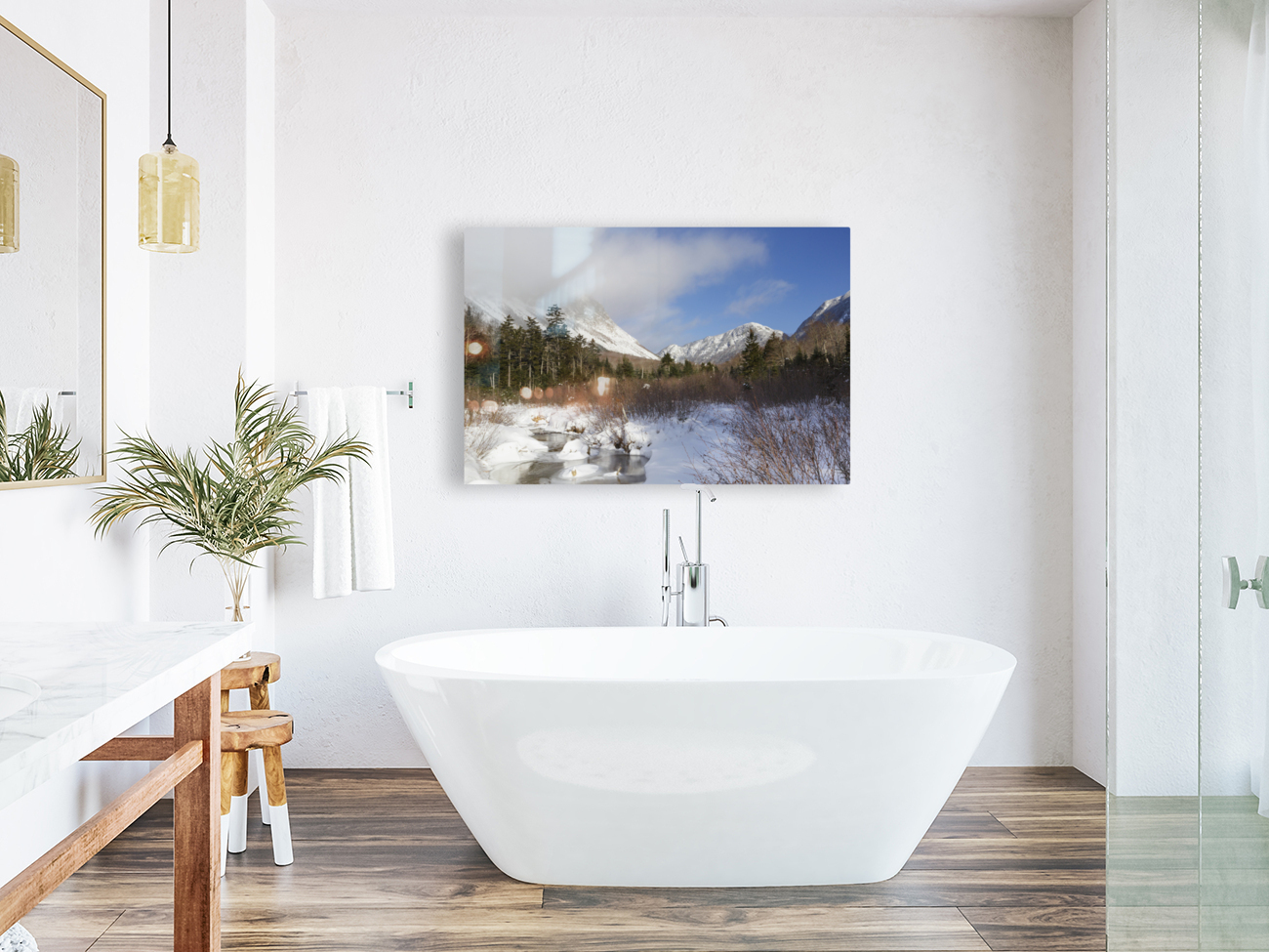 Pemi Trail - Franconia New Hampshire Reproduction