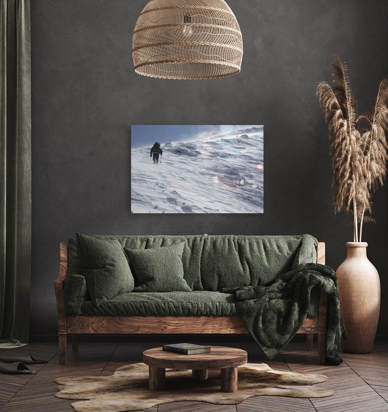 Mountain Weather - White Mountains New Hampshire Reproduction