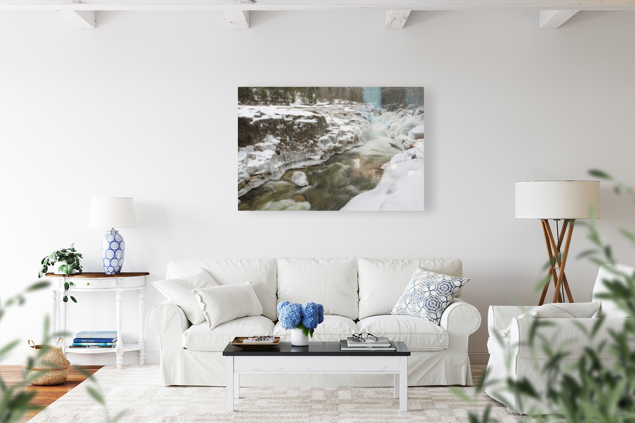 Rocky Gorge Scenic Area - Albany New Hampshire Reproduction