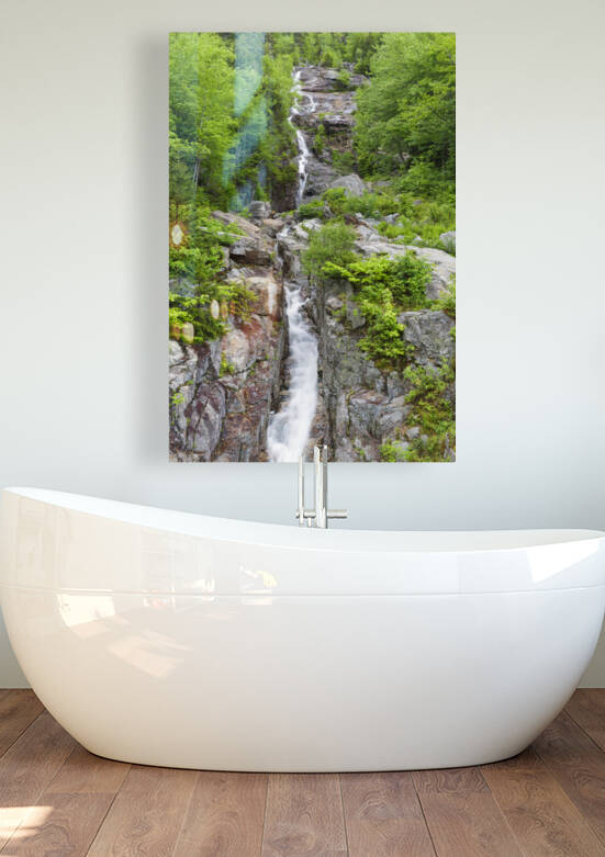 Silver Cascade - Crawford Notch New Hampshire by ScenicNH Photography