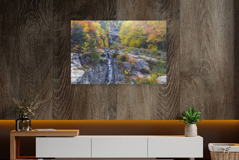 Silver Cascade - Crawford Notch New Hampshire  by ScenicNH Photography