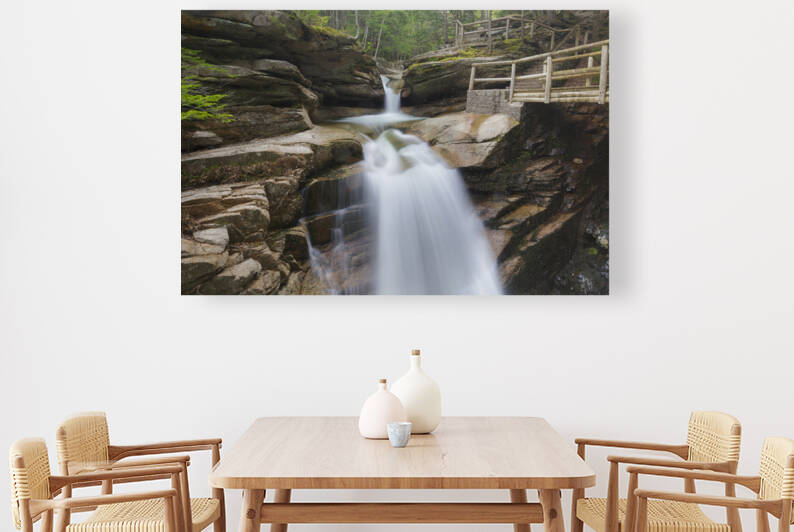 Sabbaday Falls - Waterville Valley New Hampshire by ScenicNH Photography