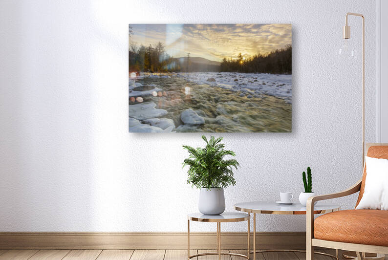 East Branch of the Pemigewasset River - Lincoln New Hampshire by ScenicNH Photography