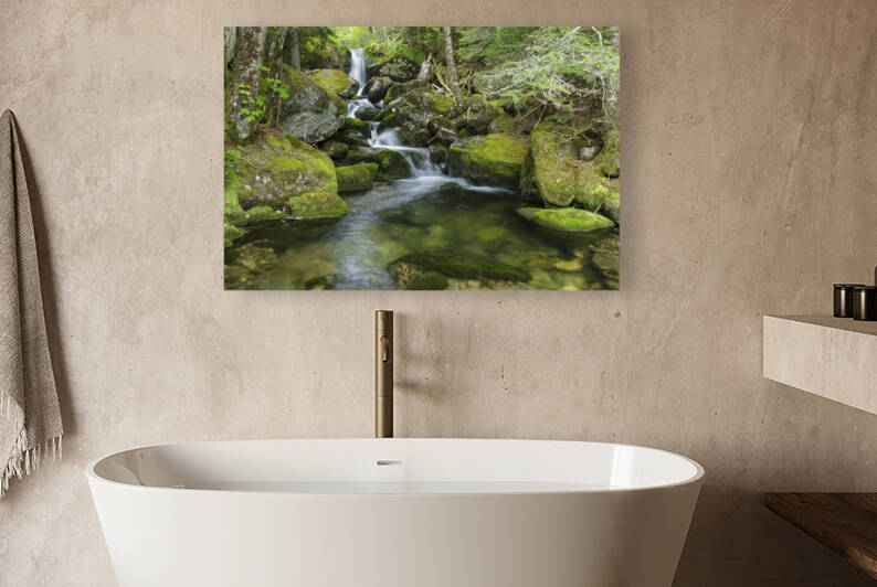 Cold Brook - Low and Burbanks Grant New Hampshire by ScenicNH Photography