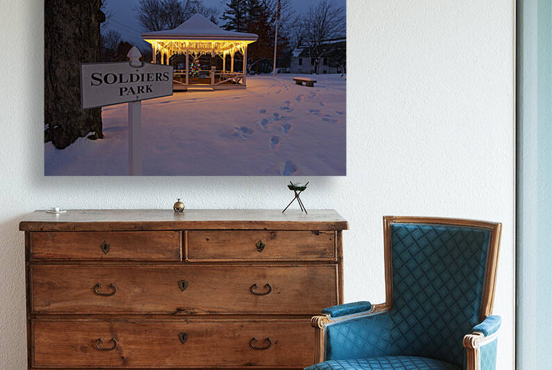 Village of North Woodstock New Hampshire by ScenicNH Photography