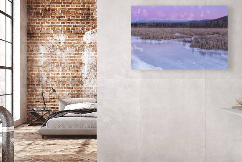 Presidential Range - Pondicherry Wildlife Refuge White Mountains by ScenicNH Photography