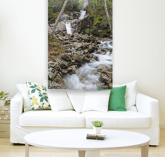 Lafayette Brook Falls - Franconia New Hampshire by ScenicNH Photography