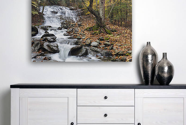 Stark Falls - North Woodstock New Hampshire by ScenicNH Photography