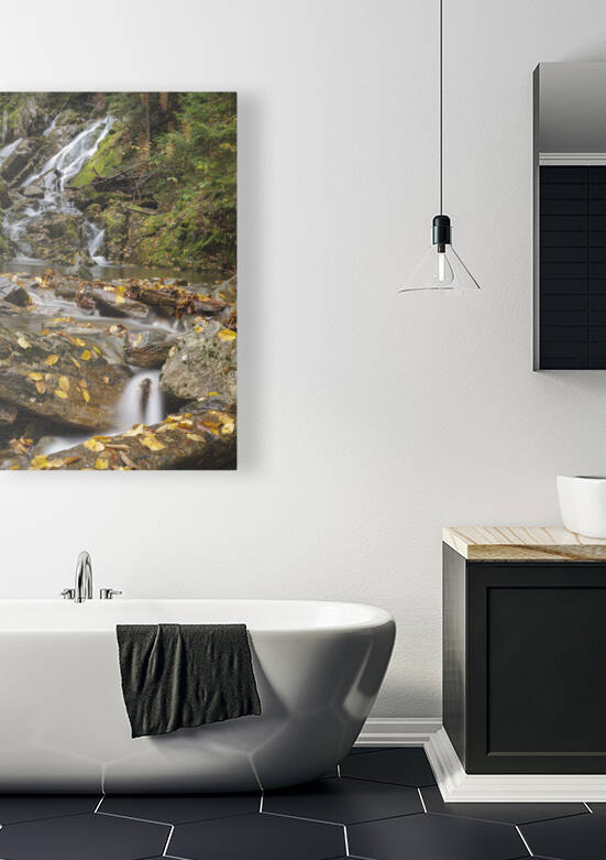 Huntington Cascades - Dixville Notch New Hampshire by ScenicNH Photography