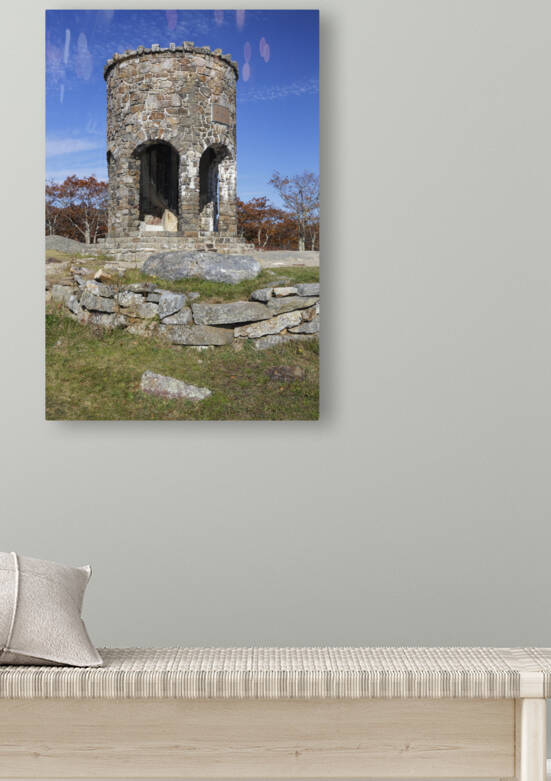 Mt. Battie Tower - Camden Hills State Park Maine by ScenicNH Photography