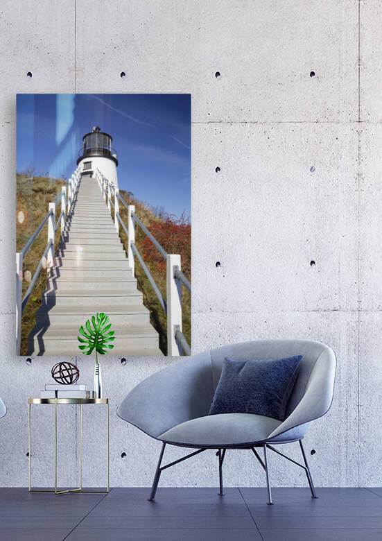 Owls Head Light - Owls Head Maine by ScenicNH Photography