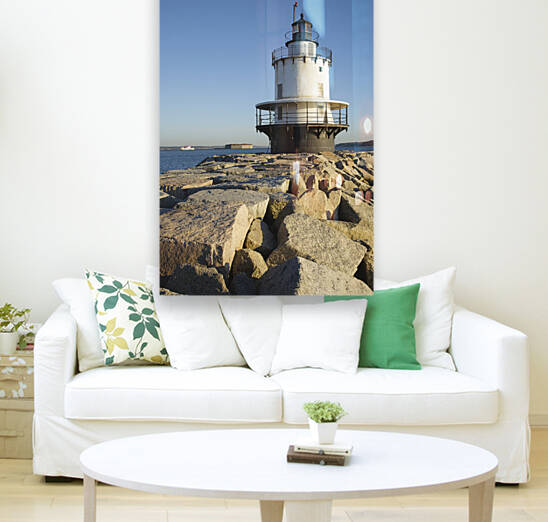Spring Point Ledge Lighthouse - South Portland Maine by ScenicNH Photography