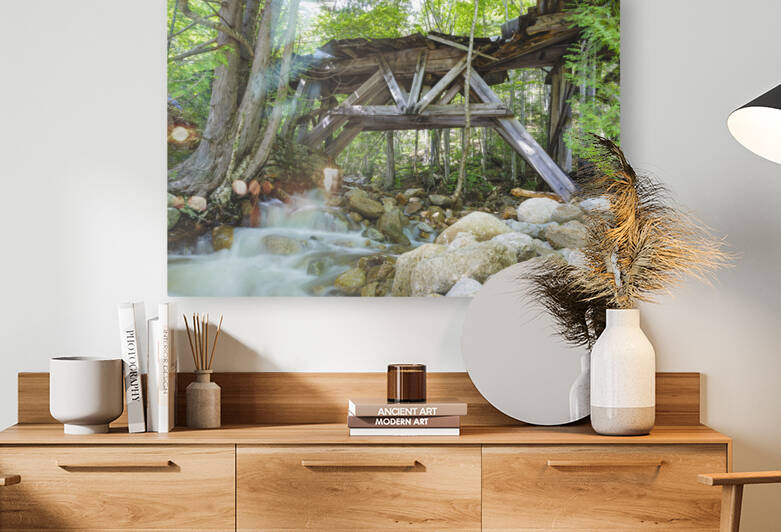 Trestle 16 - East Branch & Lincoln Railroad New Hampshire by ScenicNH Photography