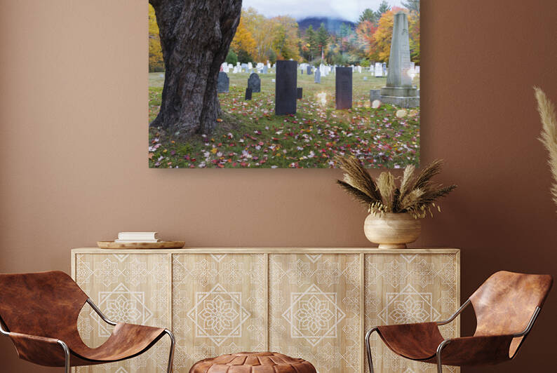 Kinsman Cemetery - Easton New Hampshire USA by ScenicNH Photography