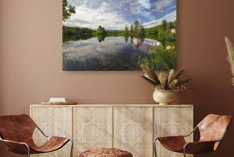 Coffin Pond - Sugar Hill New Hampshire by ScenicNH Photography