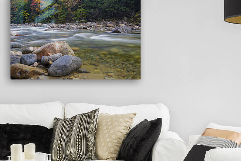 East Branch of the Pemigewasset River - Lincoln New Hampshire by ScenicNH Photography