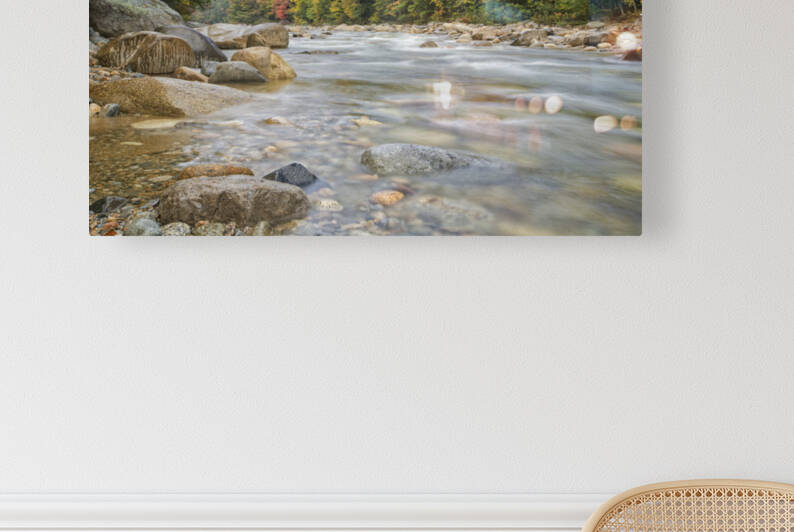 East Branch of the Pemigewasset River - Lincoln New Hampshire by ScenicNH Photography