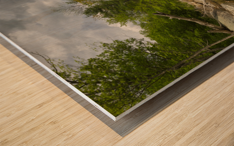 East Branch of the Pemigewasset River - Lincoln New Hampshire Wood print