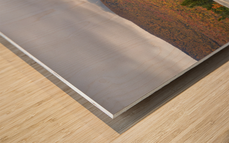 Middle Sugarloaf Mountain - Bethlehem New Hampshire  Wood print