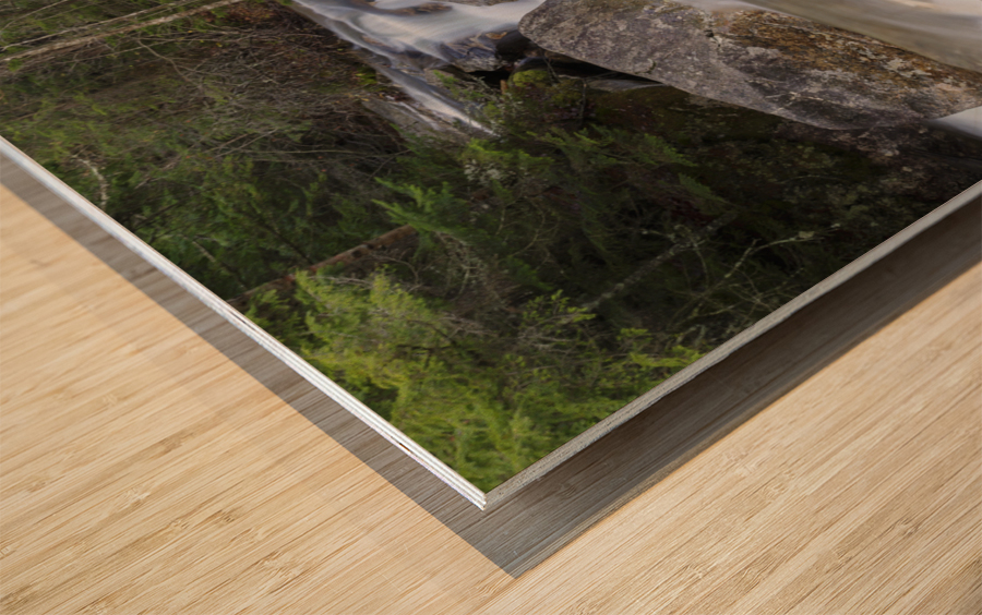 Pemigewasset River - Franconia Notch State Park New Hampshire Wood print