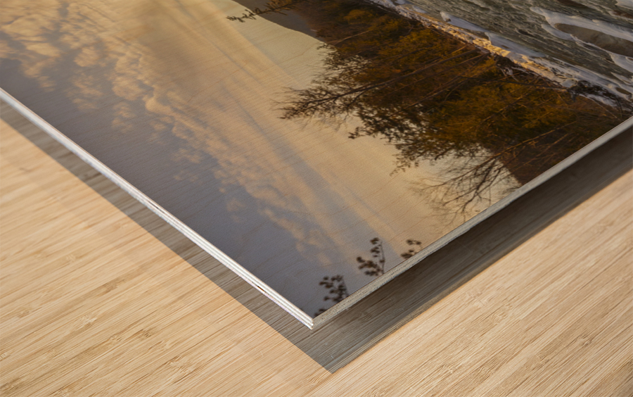 East Branch of the Pemigewasset River - Lincoln New Hampshire Wood print