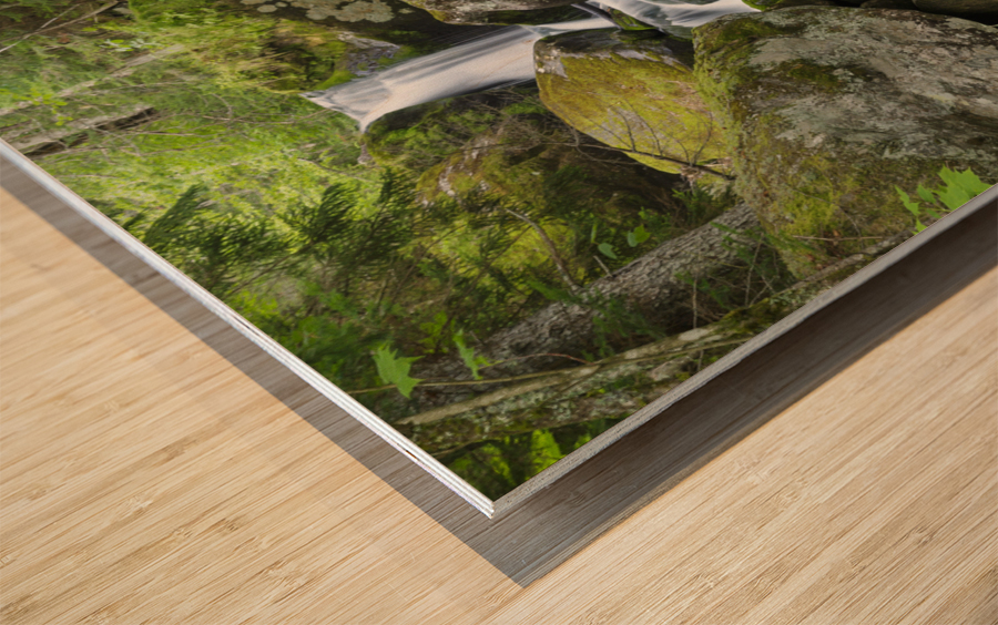 Cold Brook - Low and Burbanks Grant New Hampshire Wood print